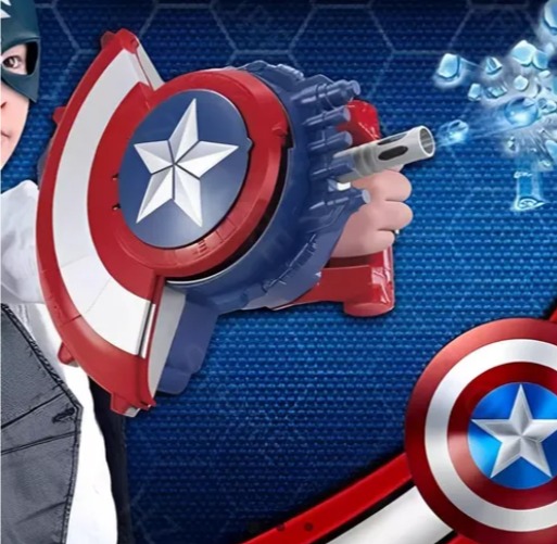 GUANTE CAPITAN AMERICA LANZADOR DE DARDO